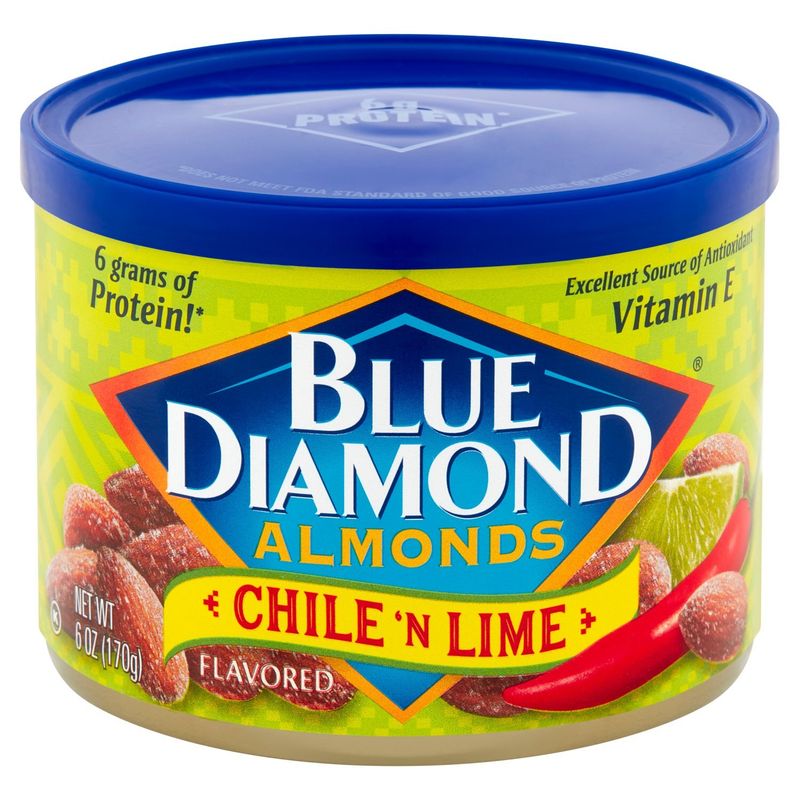 Blue Diamond Chile 'N Lime Flavored Almonds, 6 oz