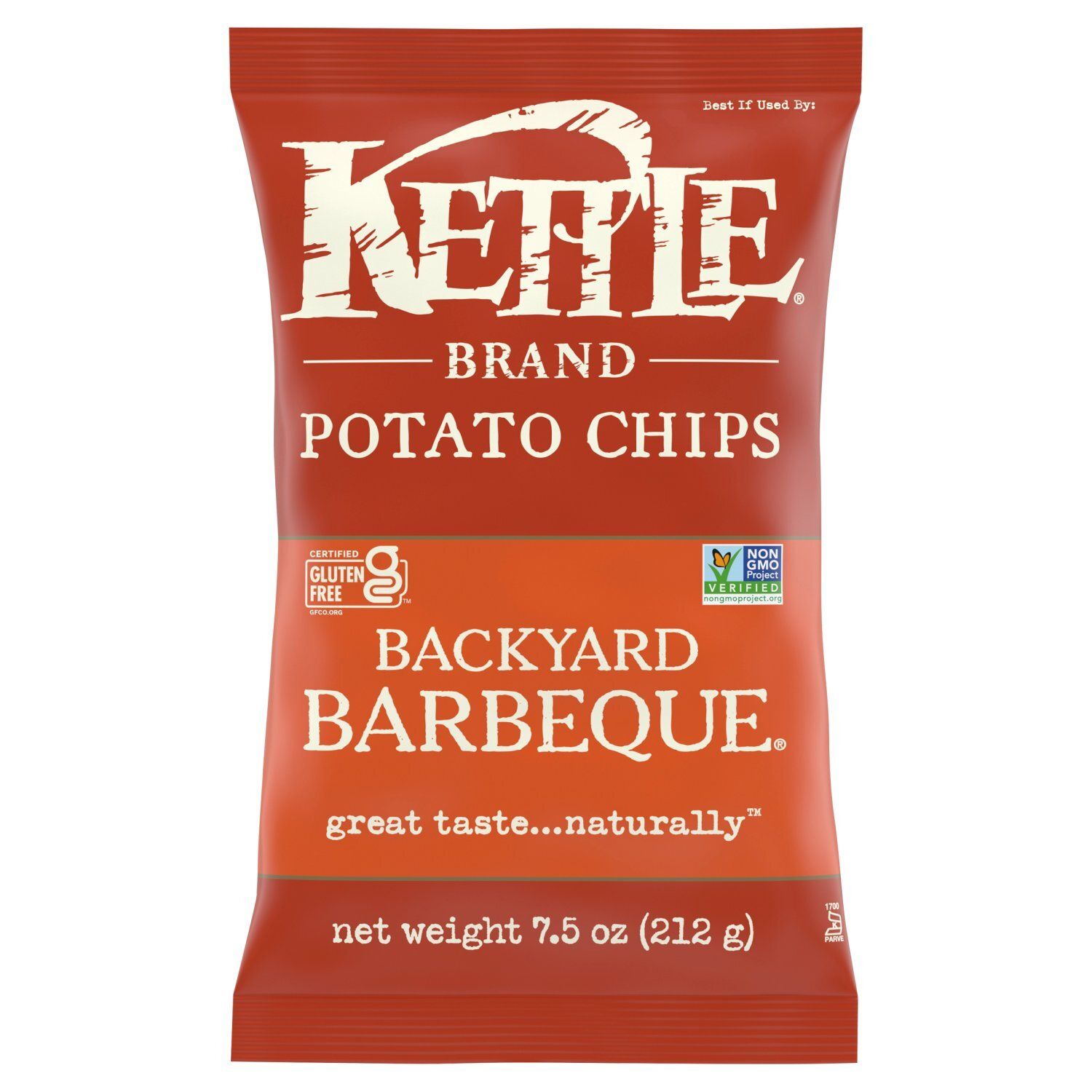 Kettle Brand Backyard Barbeque Potato Chips, 7.5 oz