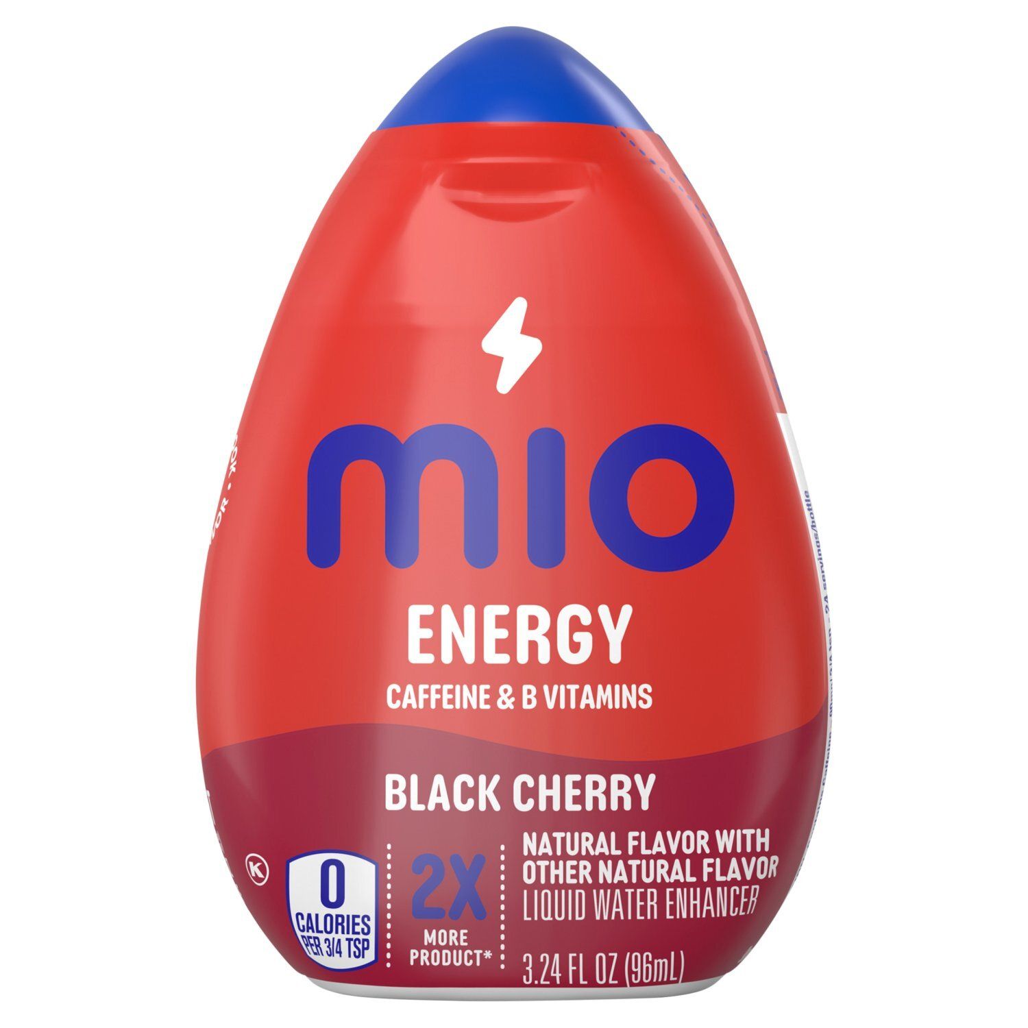 Mio Black Cherry Energy Liquid Water Enhancer, 3.24 fl oz