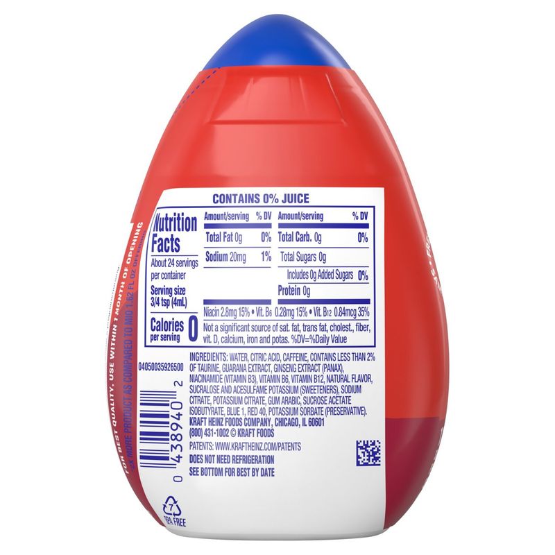 Mio Black Cherry Energy Liquid Water Enhancer, 3.24 fl oz
