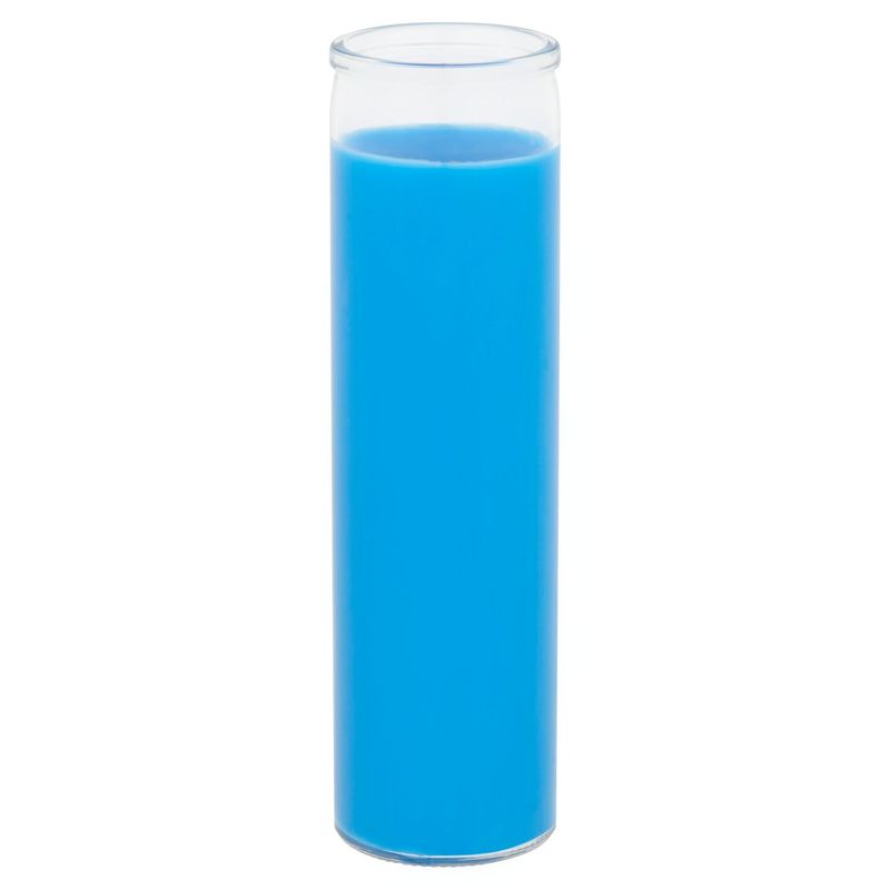 8" Blue Candle