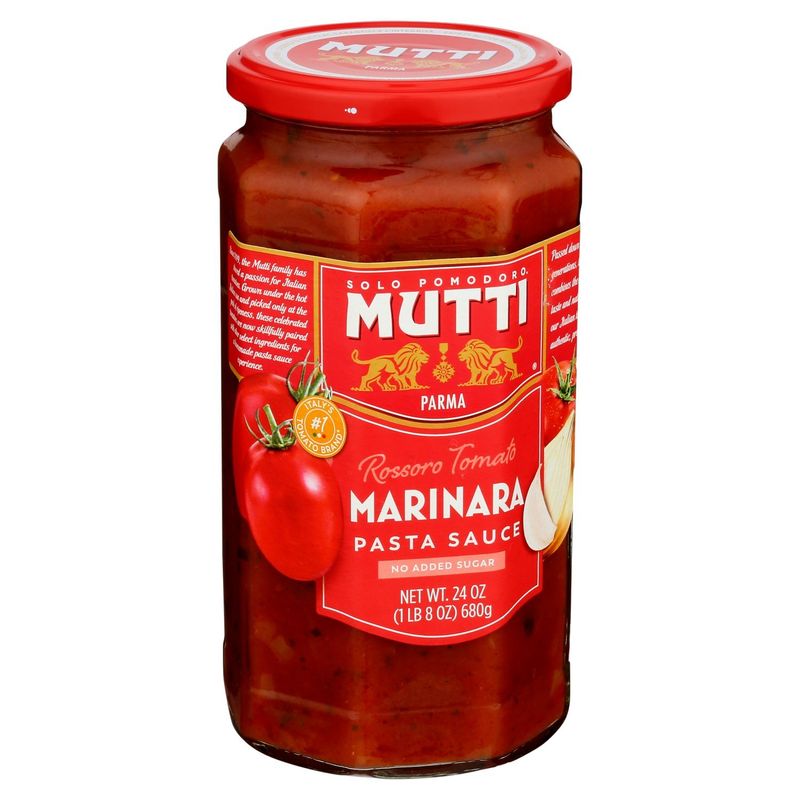 Mutti Rossoro Tomato Marinara Pasta Sauce, 24 oz