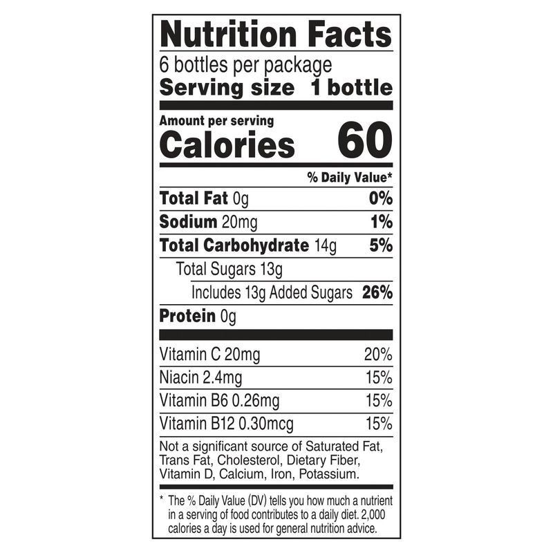 V8 Splash Berry Blend Flavored Juice Beverage, 12 fl oz, 6 count