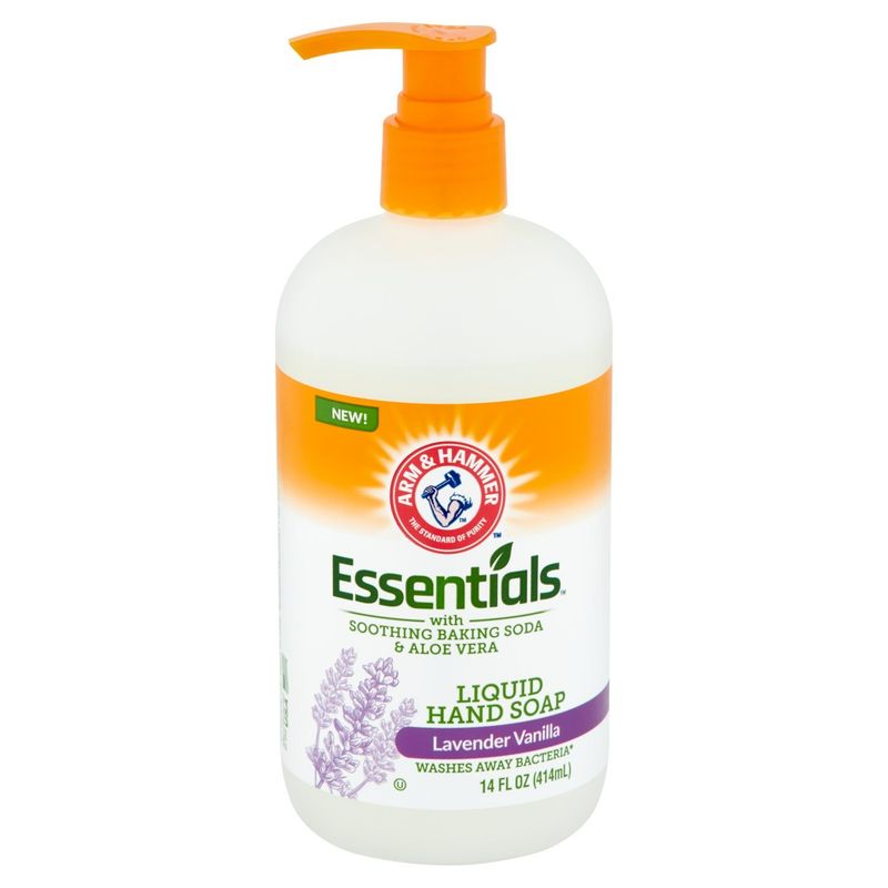 Arm &amp; Hammer Essentials Lavender Vanilla Liquid Hand Soap, 14 fl oz