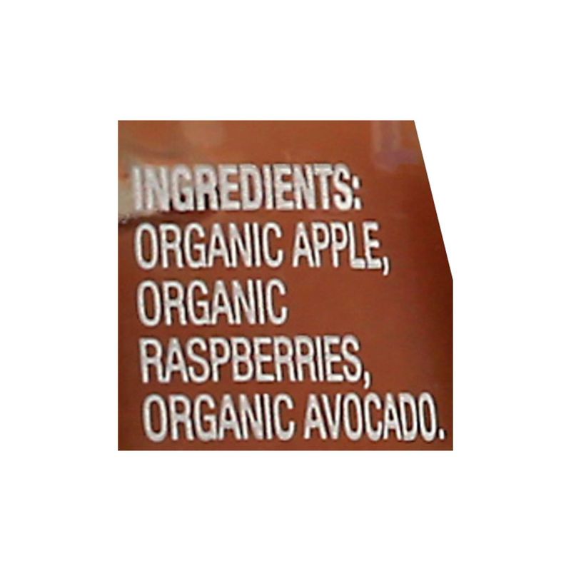 Beech-Nut Organics Apple, Raspberries &amp; Avocado Baby Food, Stage 2, 6 Months+, 4 oz