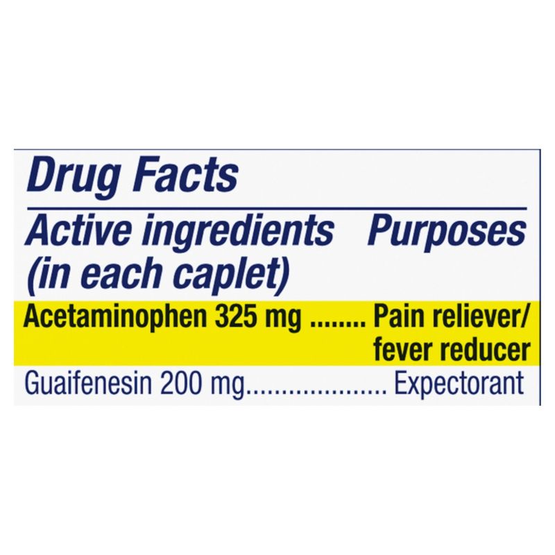Mucinex Rapid+Clear Pain, Headache &amp; Mucus Congestion Caplets, Ages 12+, 20 count