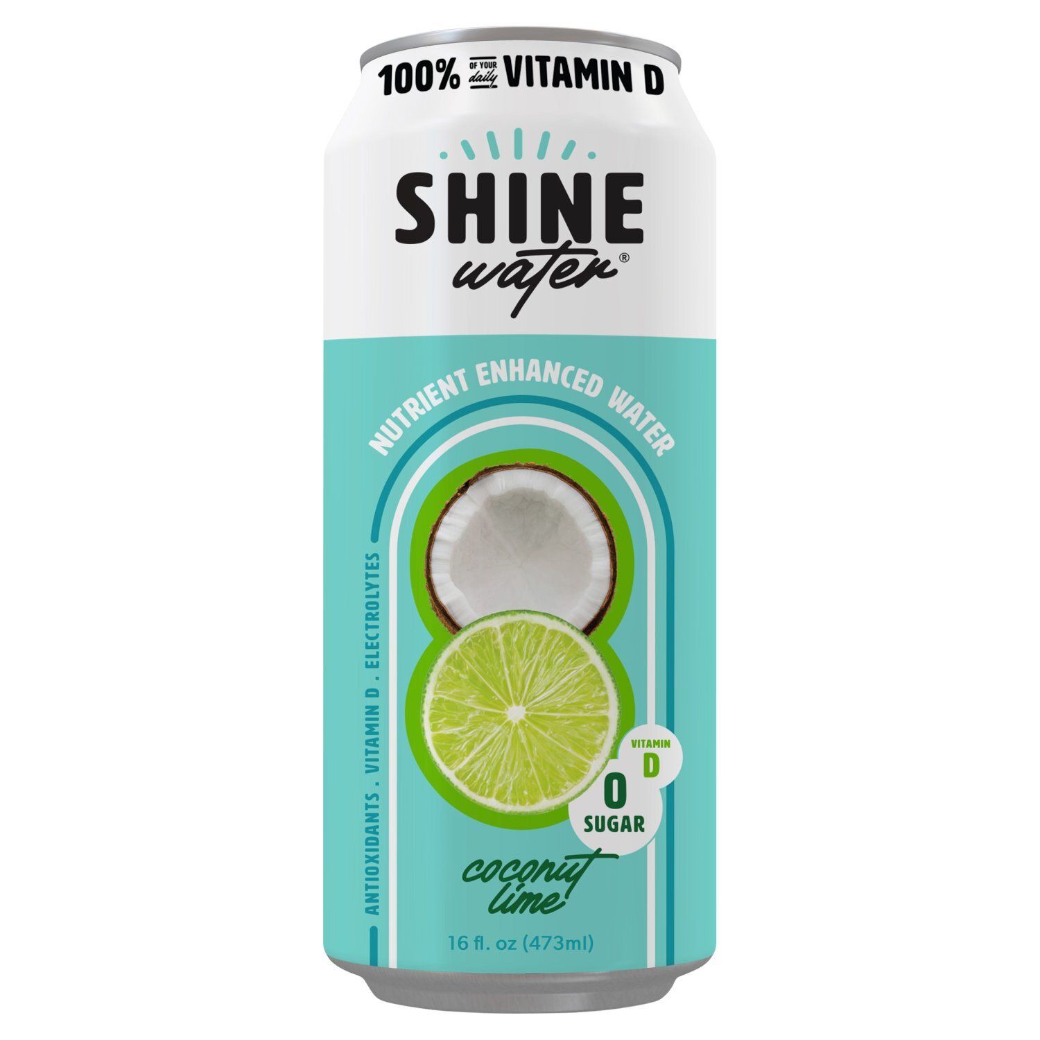 ShineWater Coconut Lime Nutrient Enhanced Water, 16 fl oz