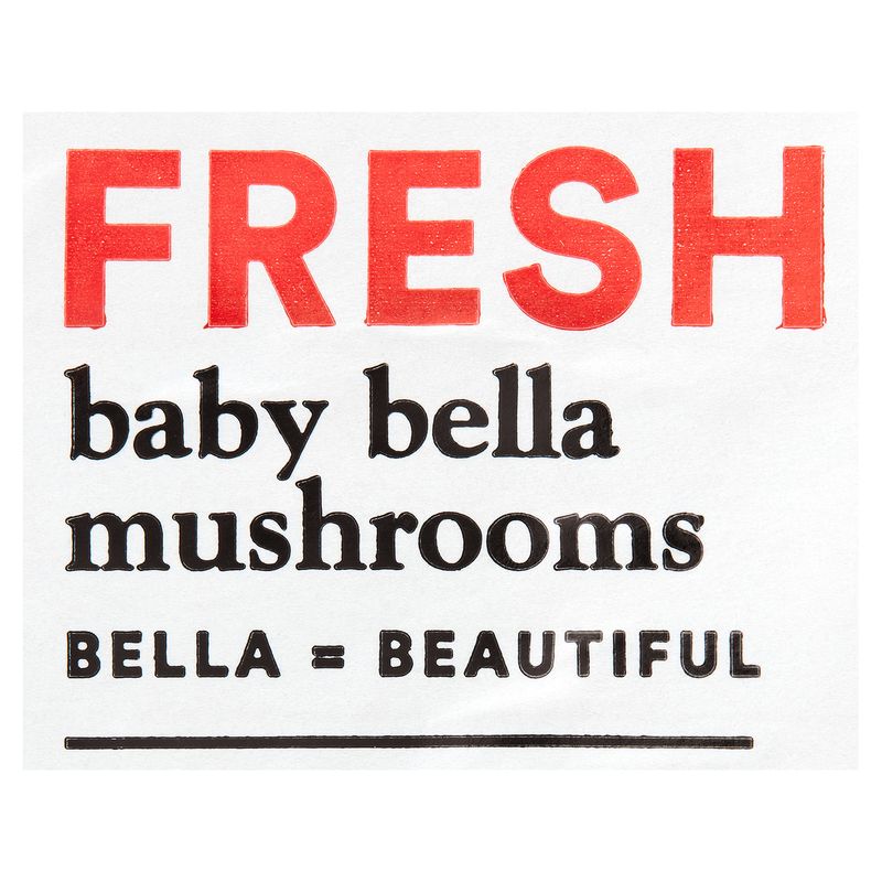 Wholesome Pantry Organic Fresh Baby Bella Mushrooms, 8 oz