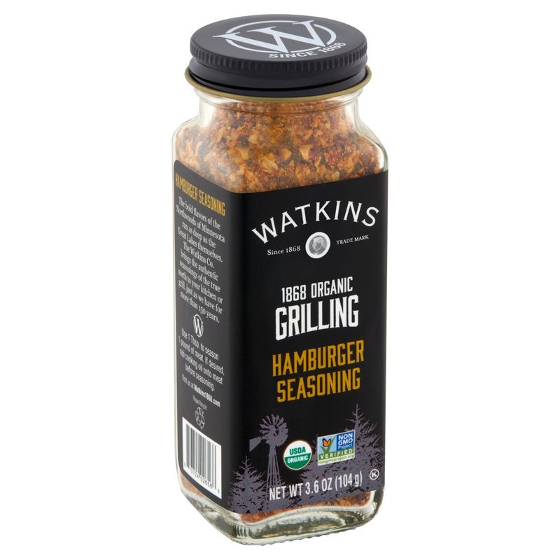 Watkins Hamburger Seasoning, 3.6 oz
