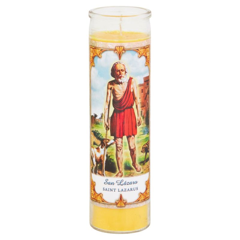 Saint Lazarus 8" Candle