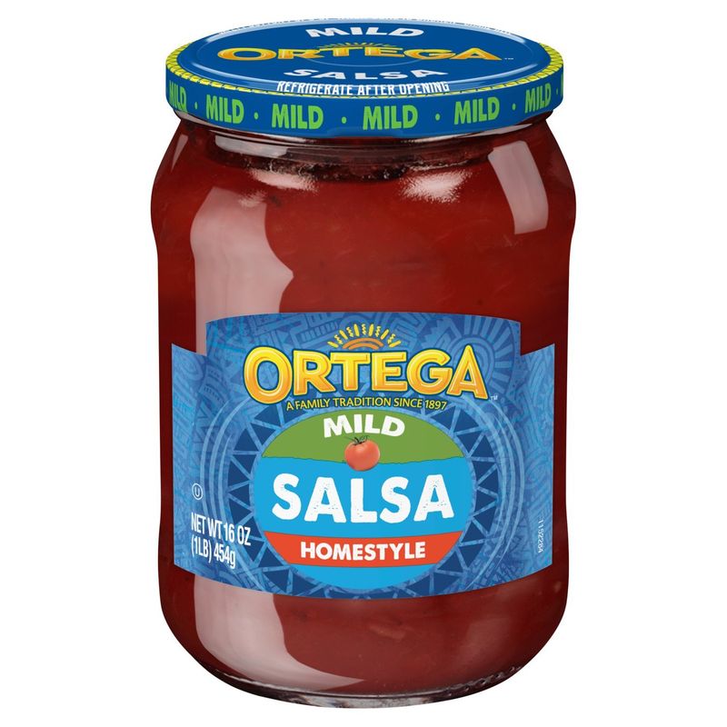 Ortega Homestyle Mild Salsa, 10 oz