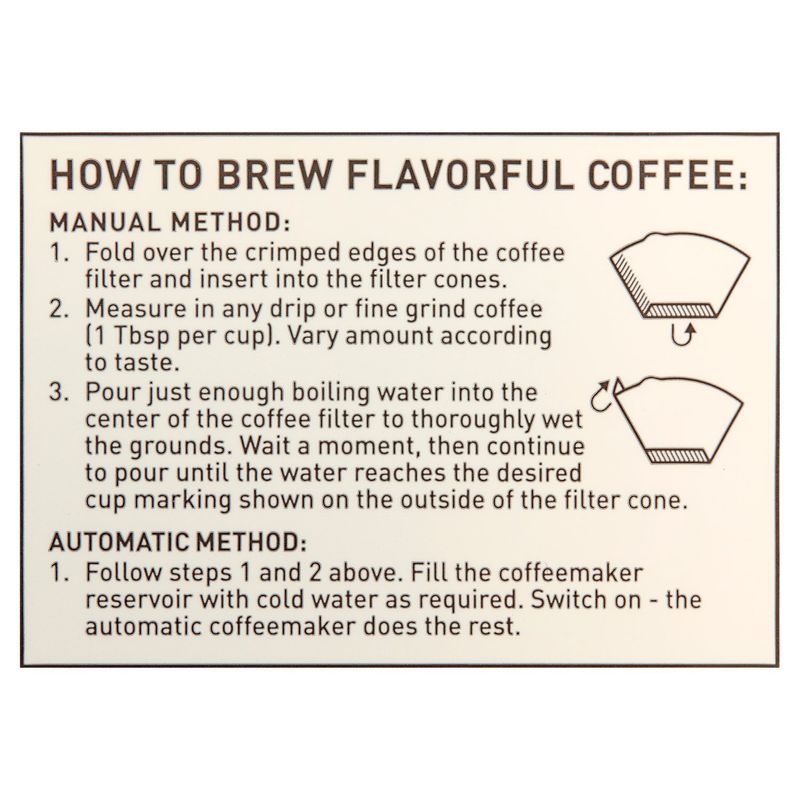 Bowl &amp; Basket Cone Style #2 Coffee Filters, 100 count