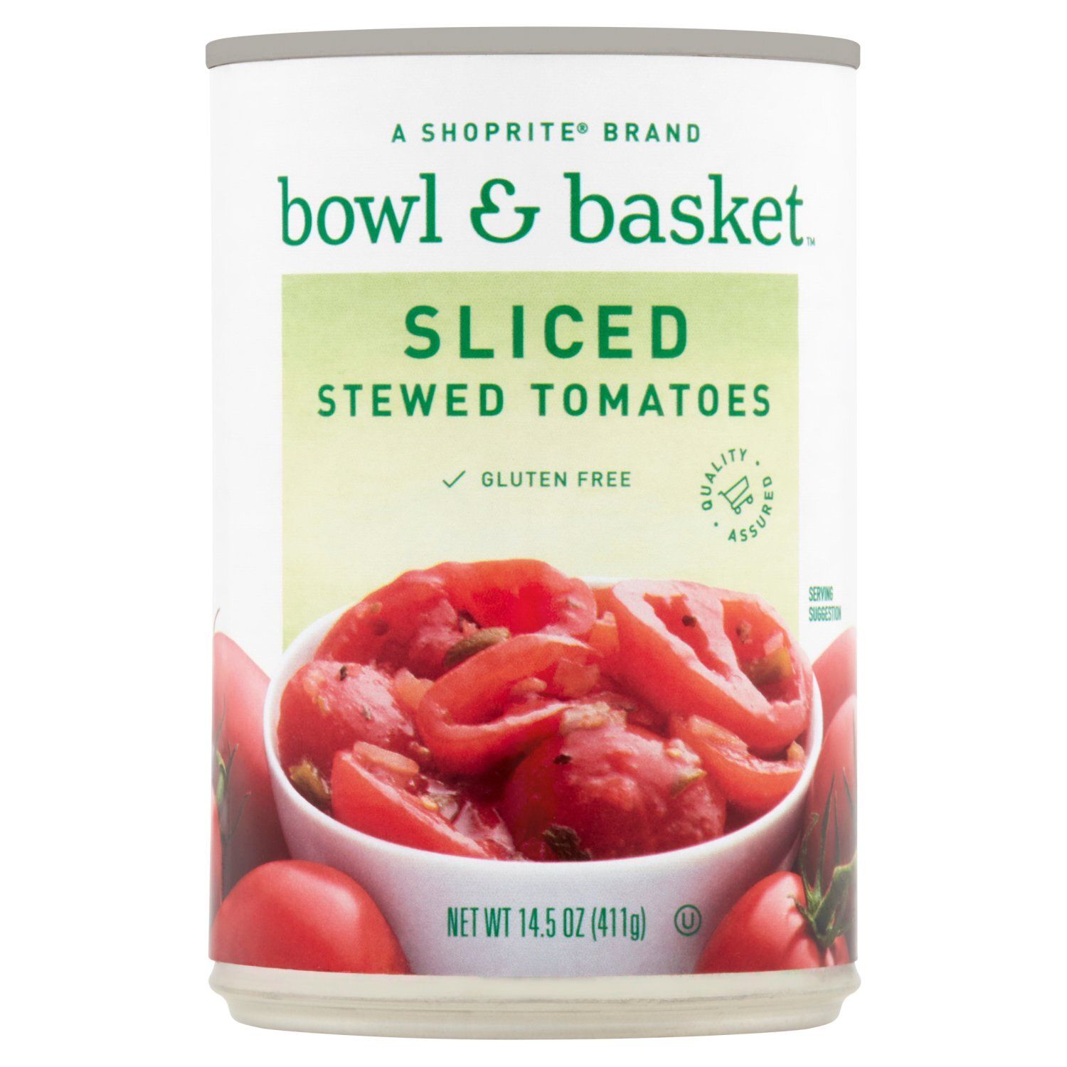 Bowl &amp; Basket Sliced Stewed Tomatoes, 14.5 oz