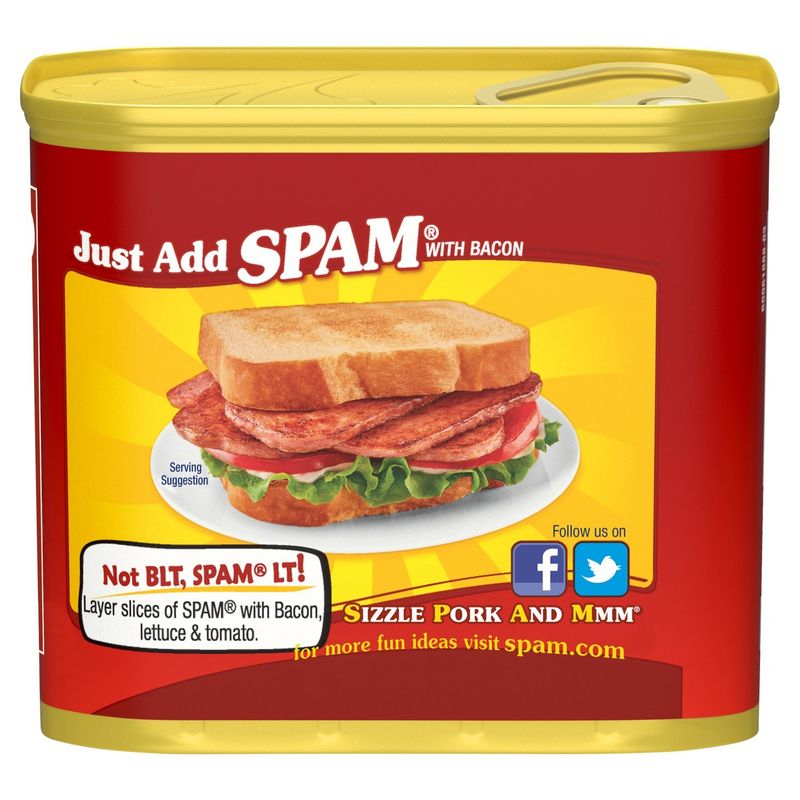 Spam Bacon with Real Hormel Canned Meat, 12 oz