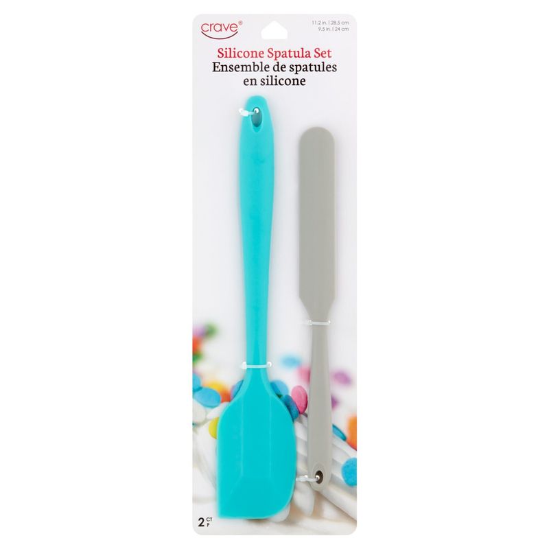 Crave Silicone Spatula Set, 2 count