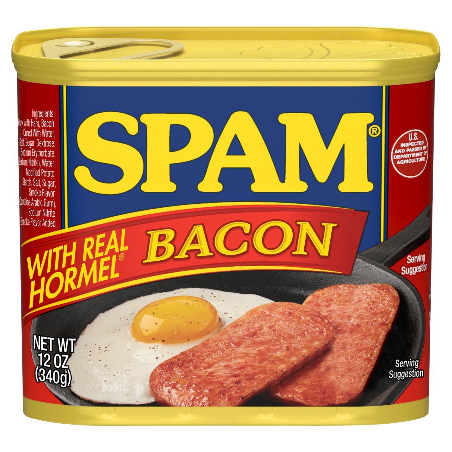 Spam Bacon with Real Hormel Canned Meat, 12 oz