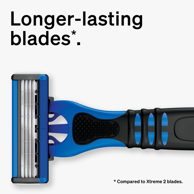 Schick Xtreme 4 Outlast Disposable Razors, 3 count