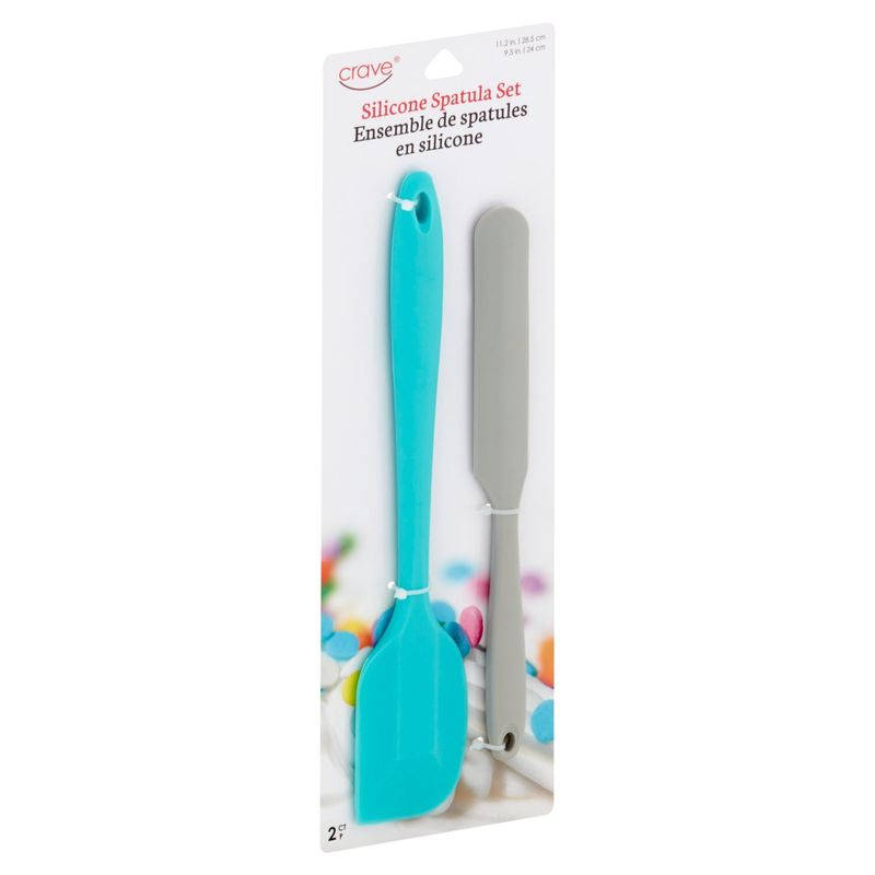Crave Silicone Spatula Set, 2 count
