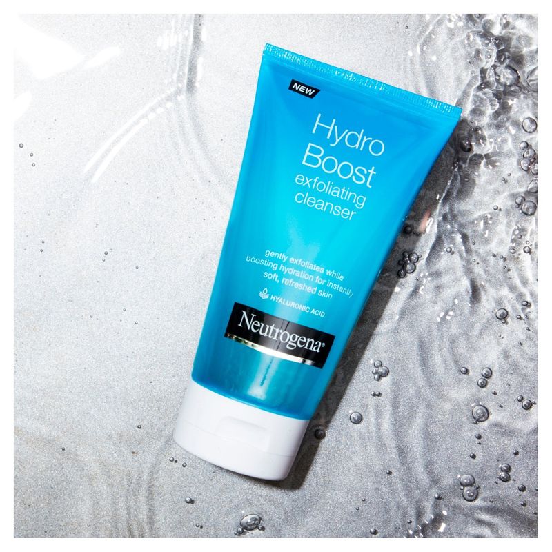 Neutrogena Hydro Boost Exfoliating Cleanser, 5.0 fl oz