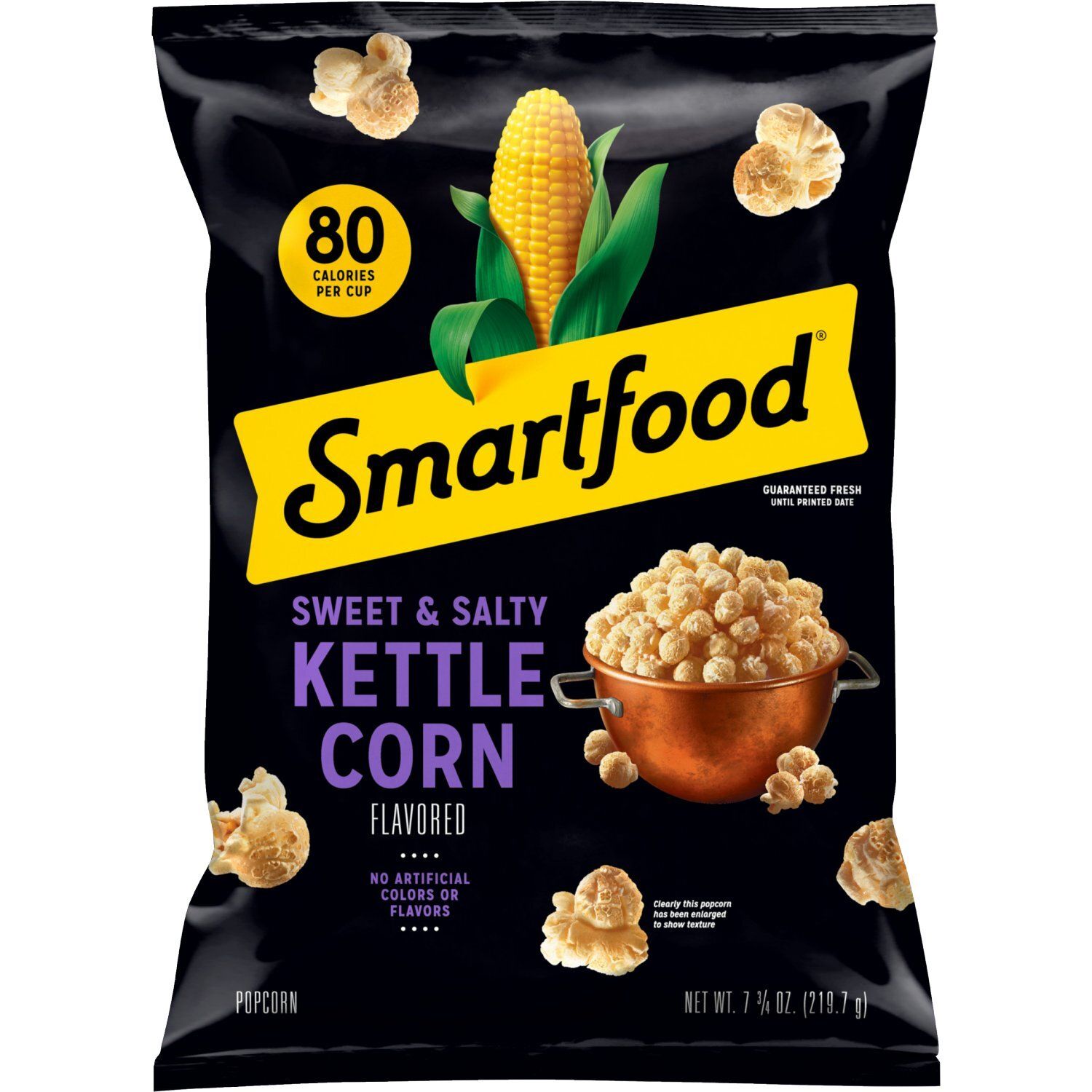 Smartfood Kettle Corn Popcorn Sweet &amp; Salty Flavored 7 3/4 Oz