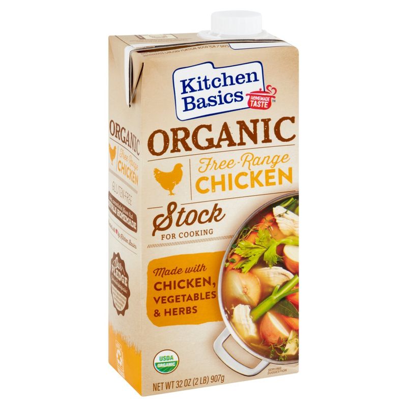 Kitchen Basics Organic Chicken Stock, 32 oz