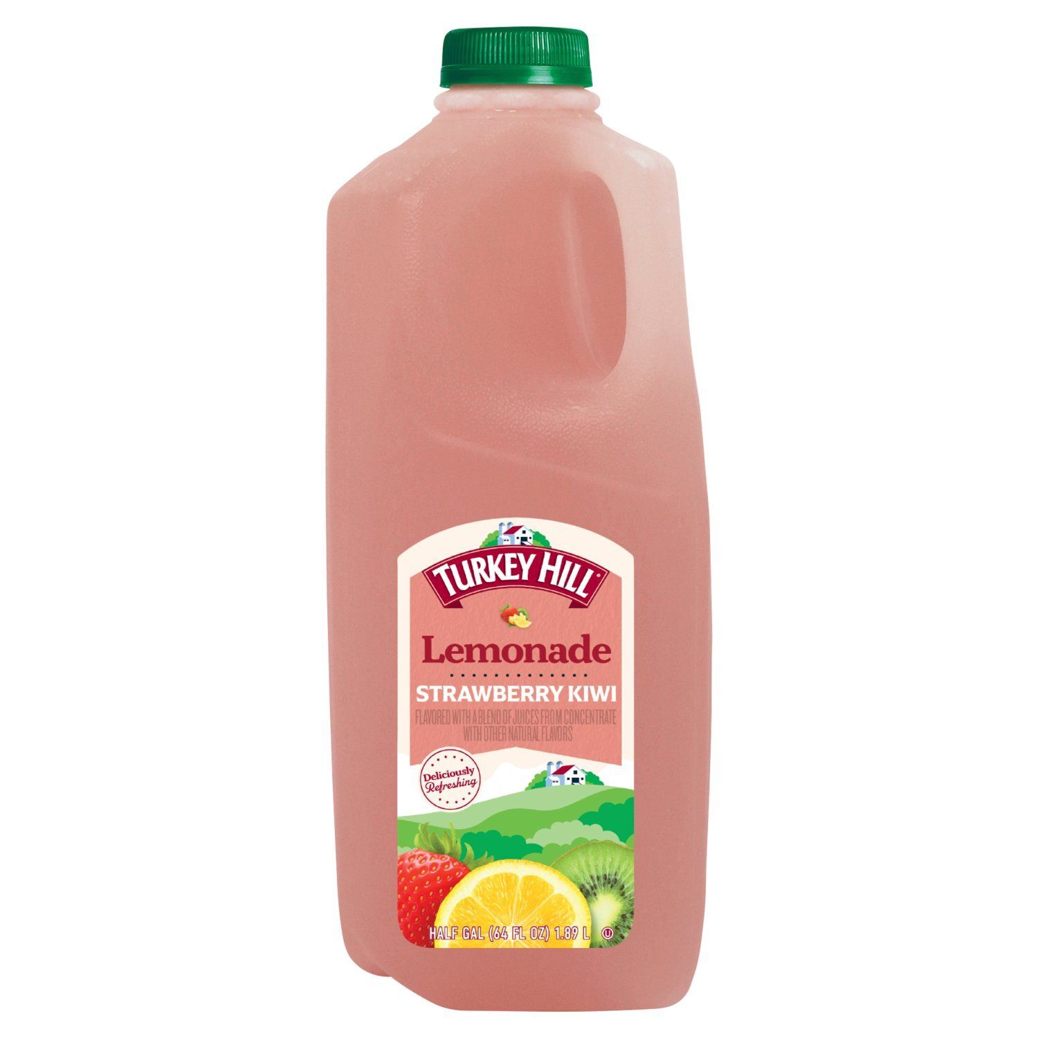 Turkey Hill Strawberry Kiwi Lemonade, half gal