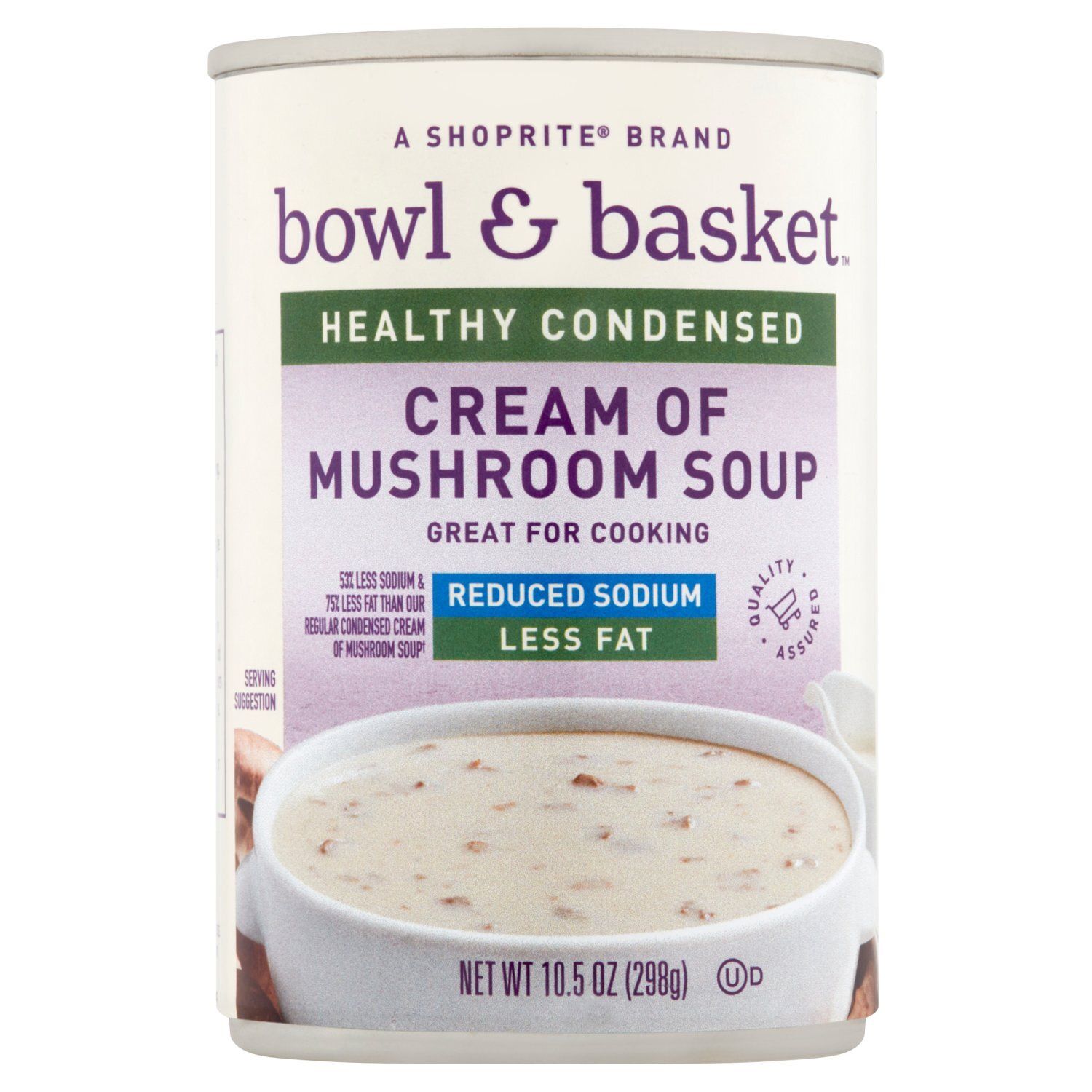 Bowl &amp; Basket Healthy Condensed Cream of Mushroom Soup, 10.5 oz