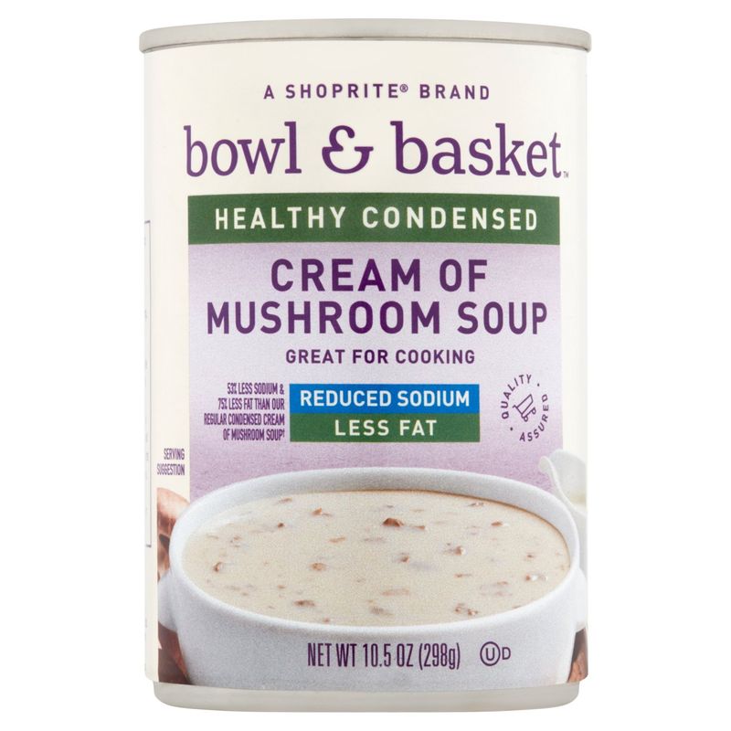 Bowl &amp; Basket Healthy Condensed Cream of Mushroom Soup, 10.5 oz