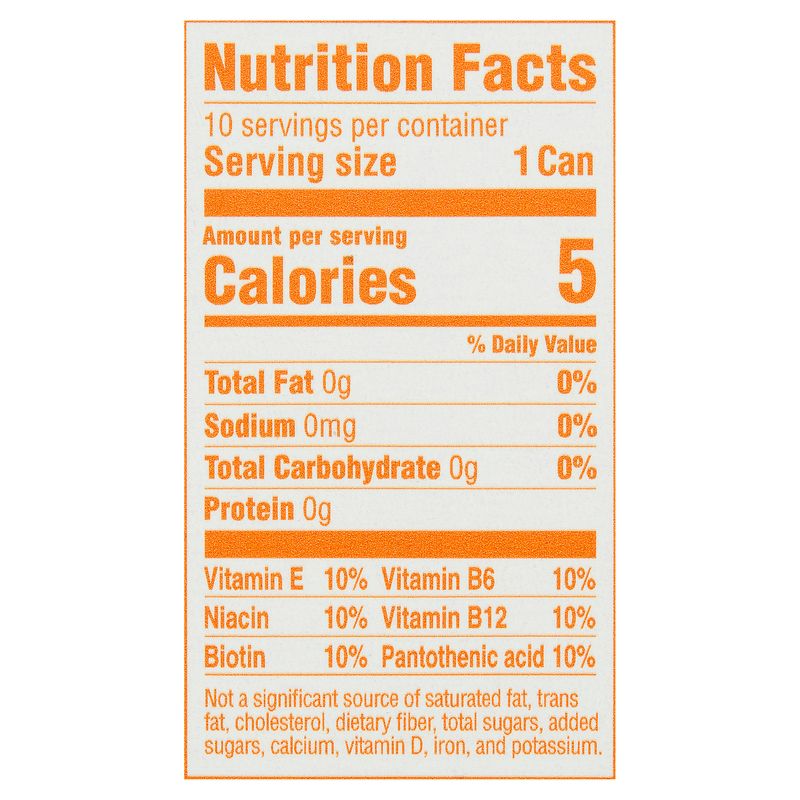 Sparkling Ice Cuties Mini Orange Cream Flavored Sparkling Water Special Edition, 7.5 fl oz, 10 count
