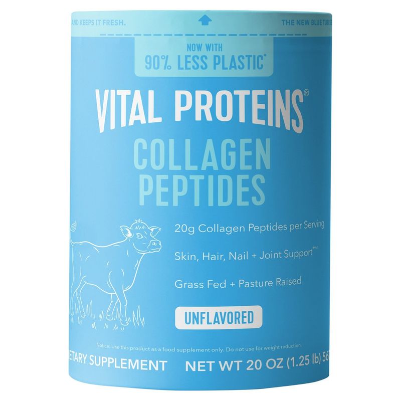 Vital Proteins Collagen Peptides Unflavored Dietary Supplement, 20 oz
