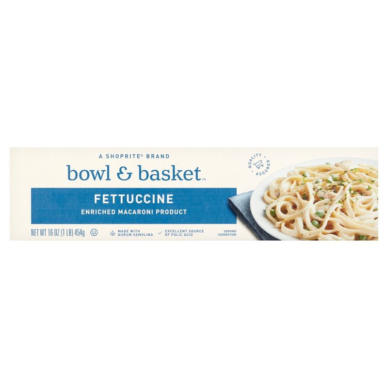 Bowl &amp; Basket Fettuccine Pasta, 16 oz
