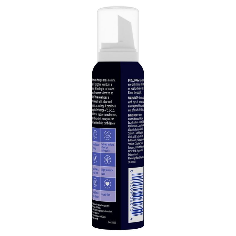 Vagisil Menopause Support Probiotic Mousse Wash, 6 fl oz