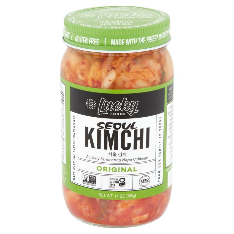 Lucky Foods Original Seoul Kimchi, 14 oz