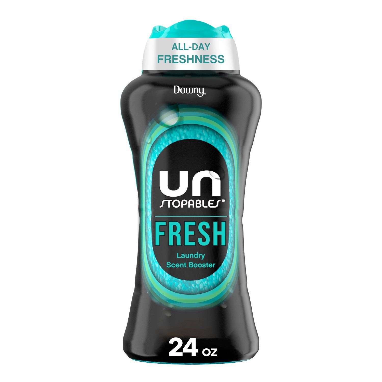 Downy Unstopables In Wash Scent Booster Beads, Fresh Scent, 24 oz, Laundry Beads for odor Protectio