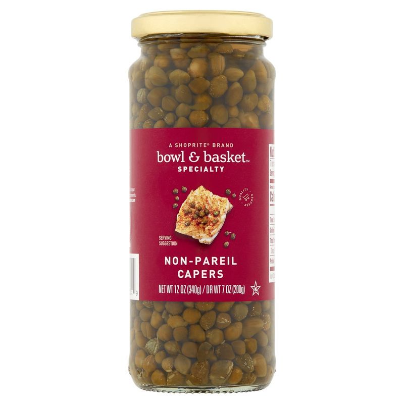 Bowl &amp; Basket Specialty Non-Pareil Capers, 12 oz