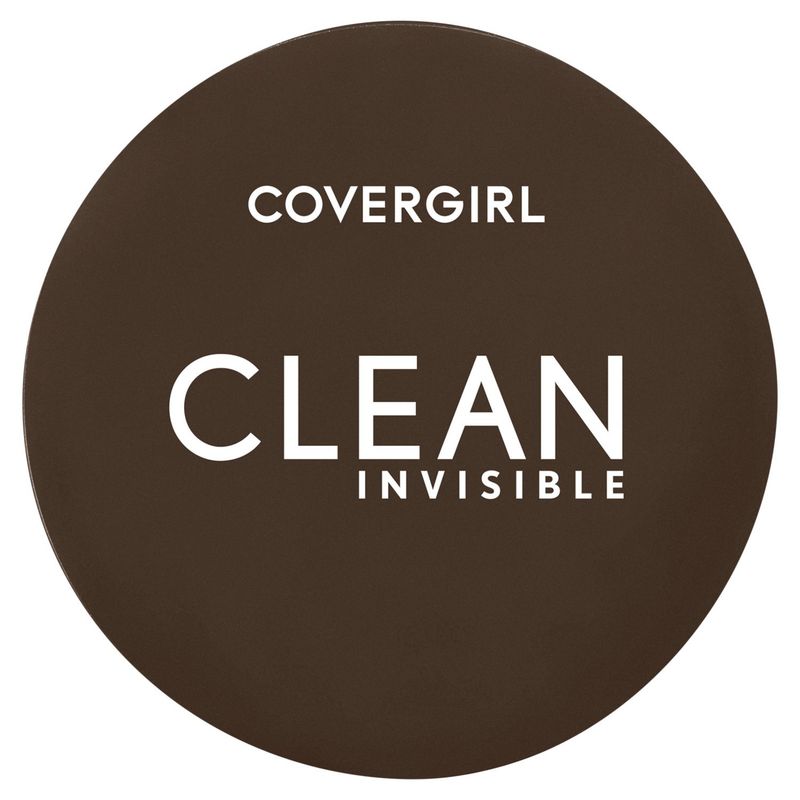 Covergirl Clean Invisible 105 Ivory Pressed Powder, 0.38 oz