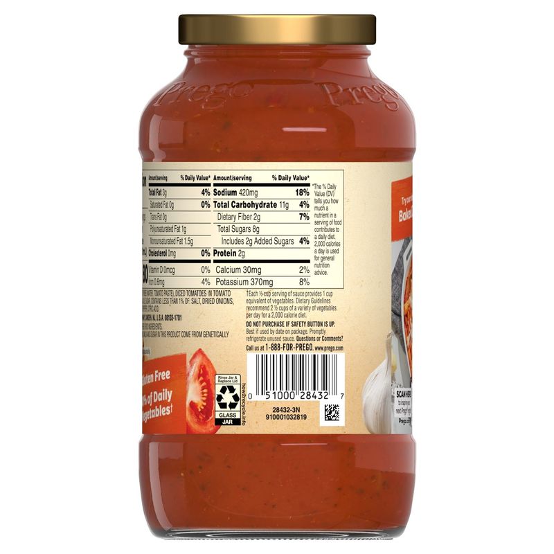 Prego Spicy Marinara Italian Sauce, 24 oz