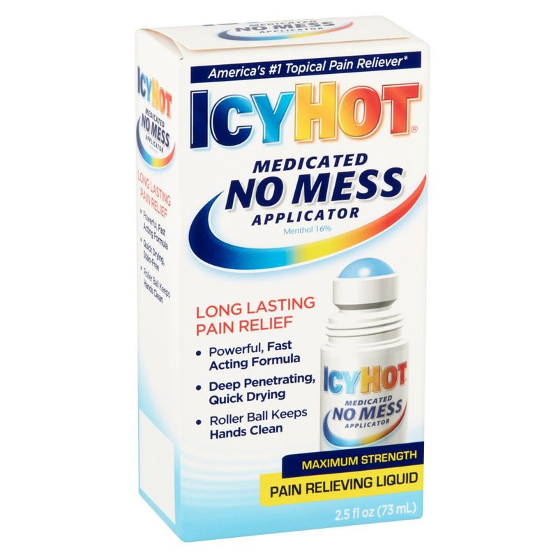 Icy Hot Maximum Strength Pain Relieving Liquid, 2.5 fl oz