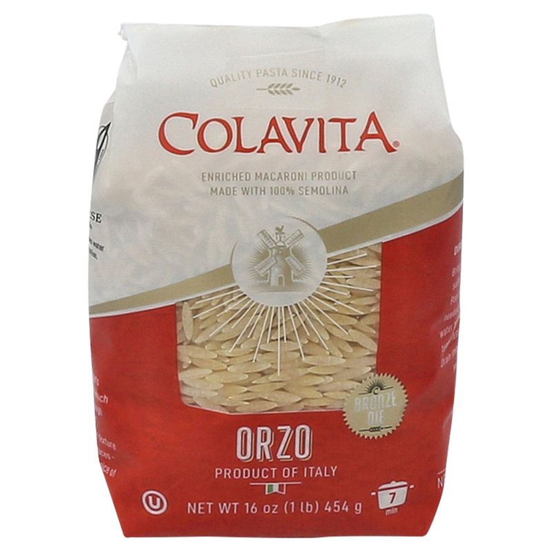 Colavita Bronze Die Orzo Pasta, 16 oz