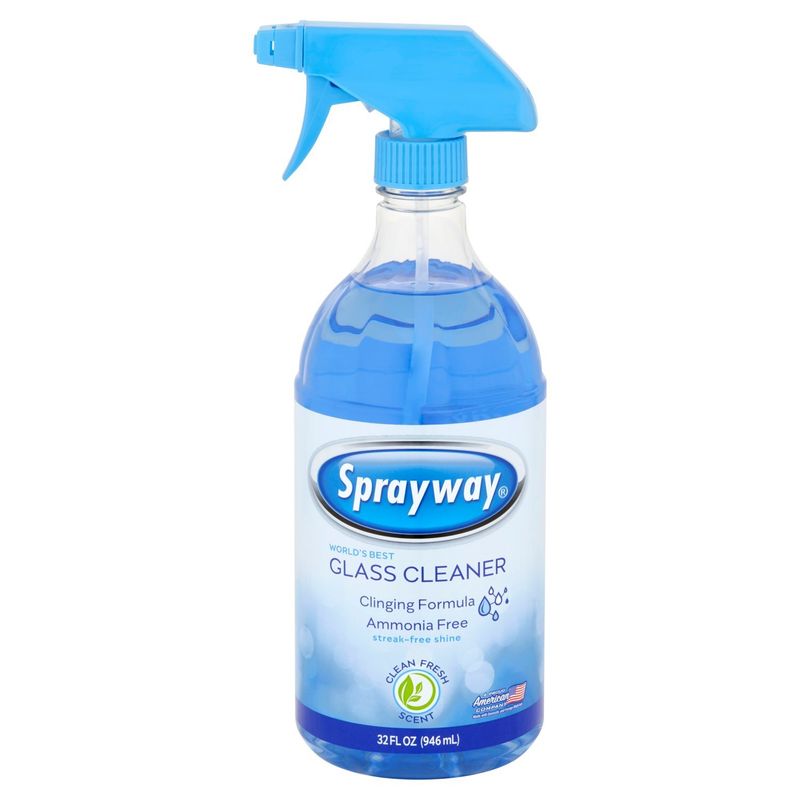 Sprayway Clean Fresh Scent Glass Cleaner, 32 fl oz