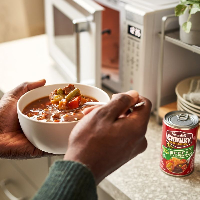 Campbell's Chunky Beef with Country Vegetables Soup, 18.8 oz
