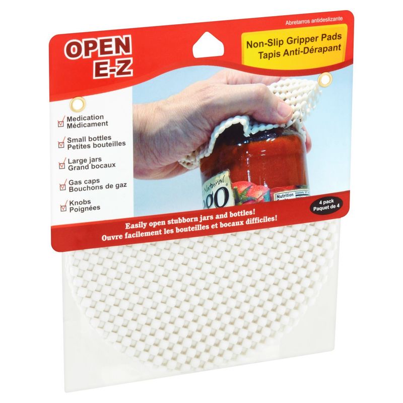 Open E-Z Non-Slip Gripper Pads, 4 count