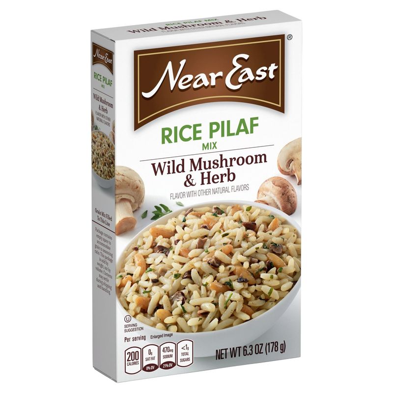 Near East Wild Mushroom &amp; Herb Rice Pilaf Mix, 6.3 oz