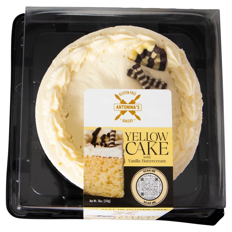 Antonina's Gluten-Free Yellow Cake with Vanilla Buttercream, 18 oz