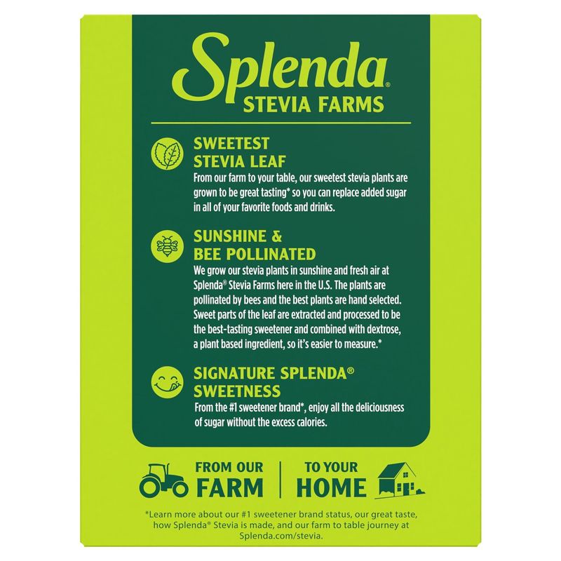 Splenda Stevia Zero Calorie Sweetener Blend, 50 count, 1.75 oz