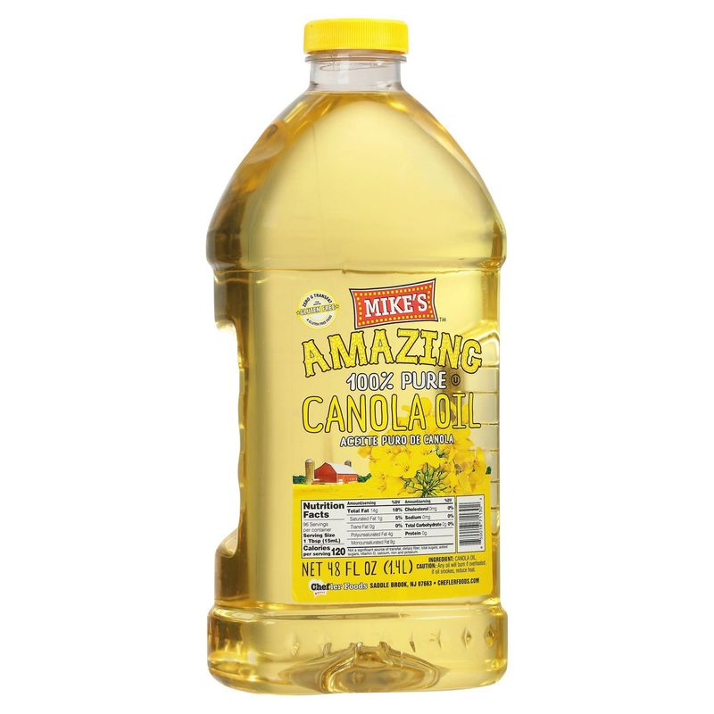 Mike's Amazing 100% Pure Canola Oil, 48 fl oz