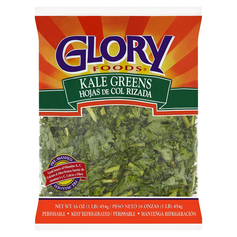 Glory Foods Kale Greens, 1 lb bag