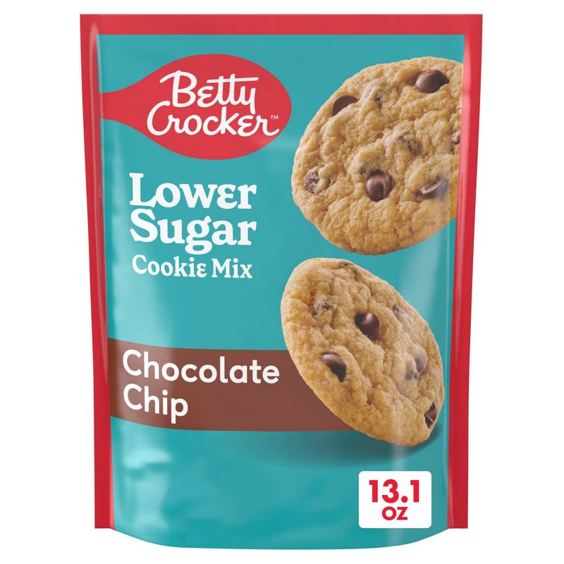 Betty Crocker Chocolate Chip Lower Sugar Cookie Mix, 13.1 oz