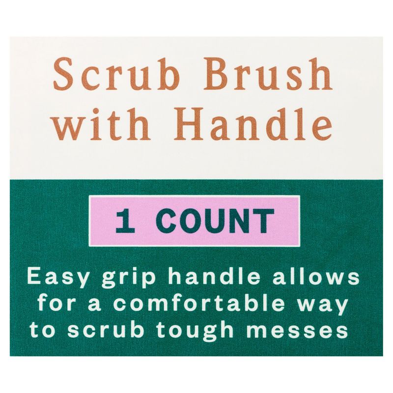 Paperbird Scrub Brush with Handle