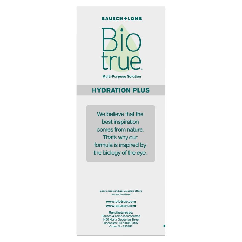 Bausch + Lomb Biotrue Hydration Plus Multi-Purpose Solution, 10 fl oz
